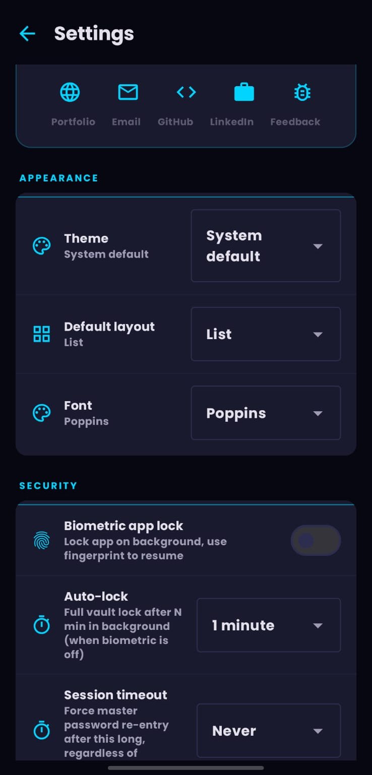 Settings Screen